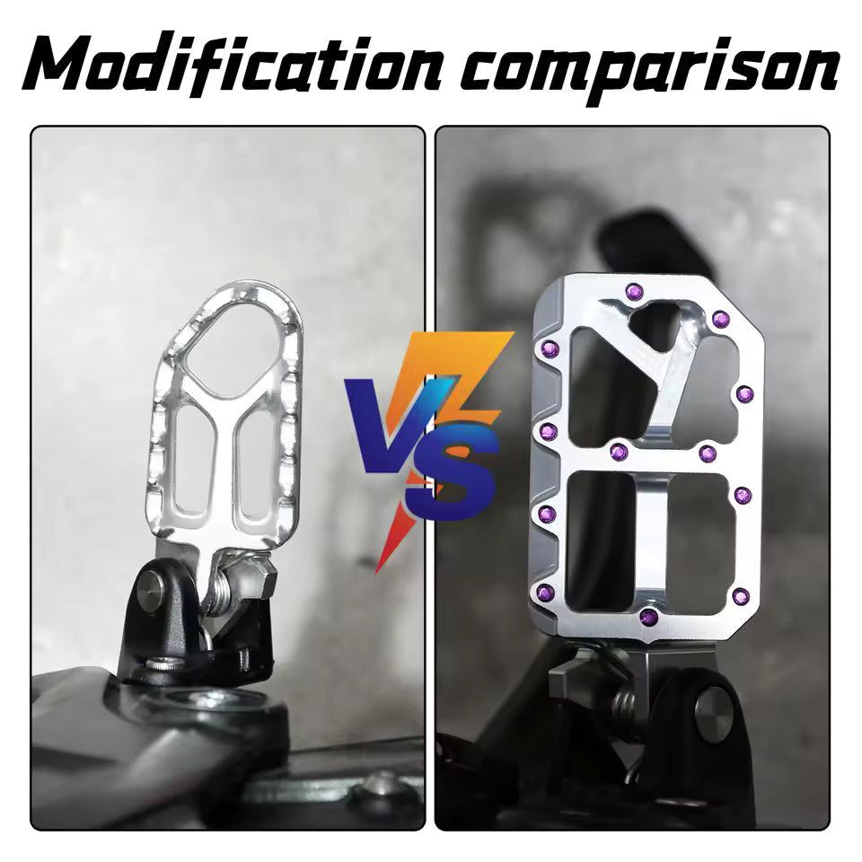 Emoto Warehouse Titanium Wide MX Pegs For Surron LBX