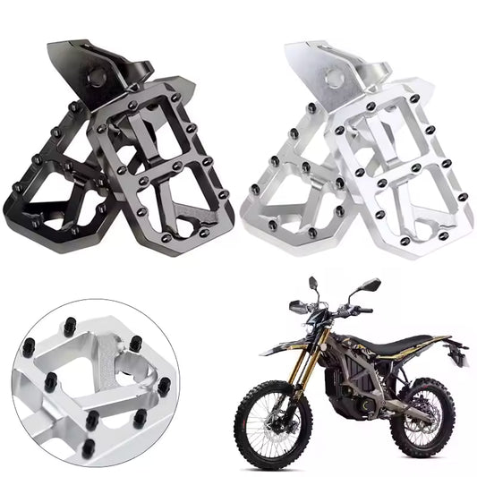 Emoto Warehouse Titanium Wide MX Pegs For Surron LBX