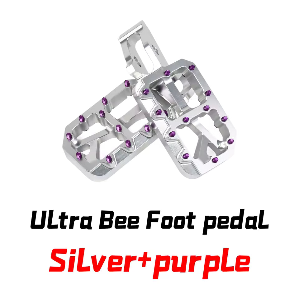 Emoto Warehouse Titanium Wide MX Pegs For Surron LBX