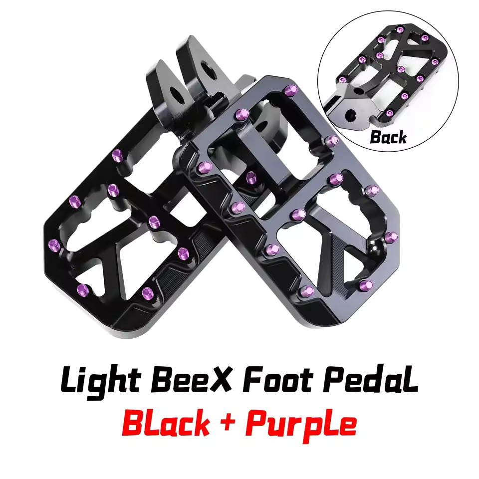 Emoto Warehouse Titanium Wide MX Pegs For Surron LBX