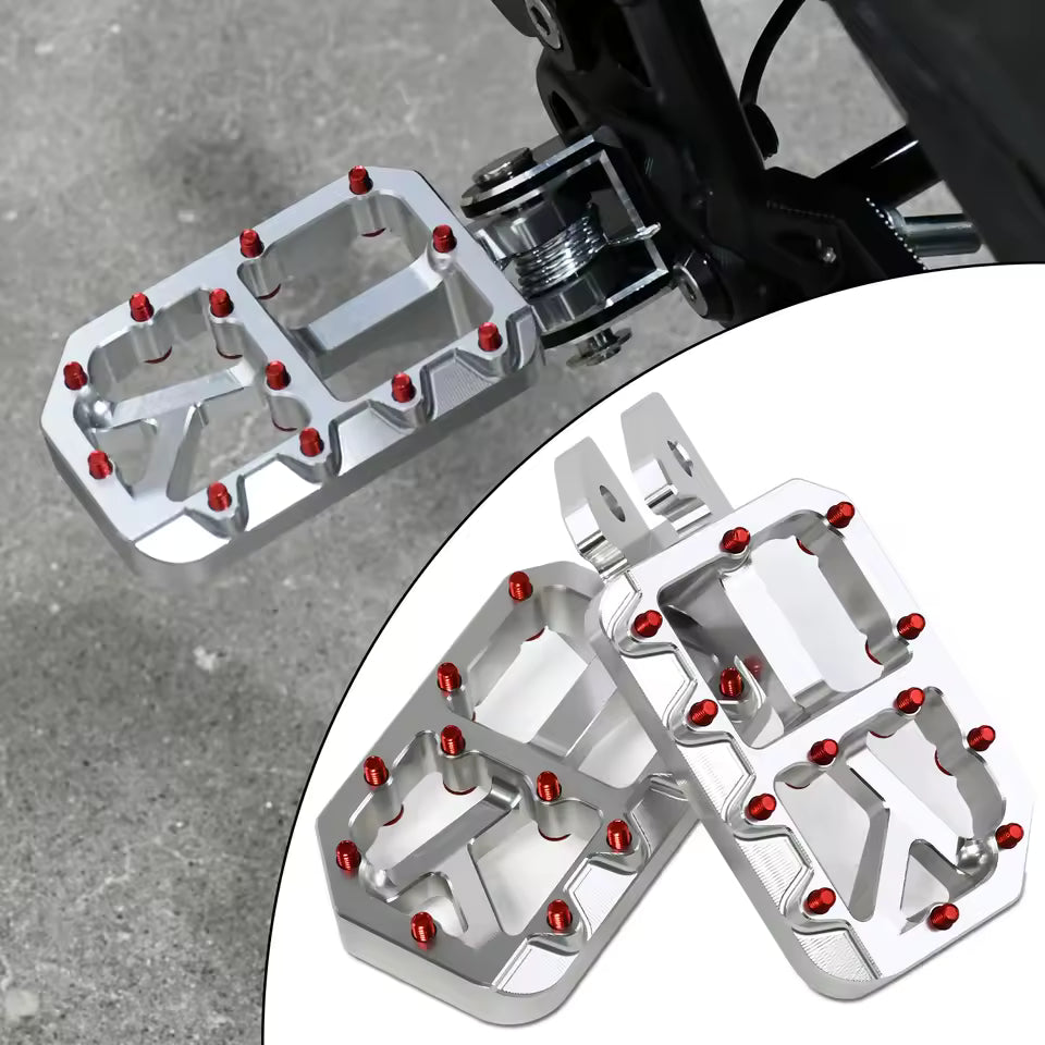 Emoto Warehouse Titanium Wide MX Pegs For Surron LBX