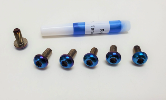 Warp 9 E-Moto Titanium Rotor Bolts