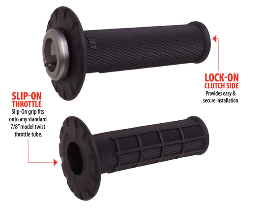UNIVERSAL Lock-On Gripset: HALF-WAFFLE MX