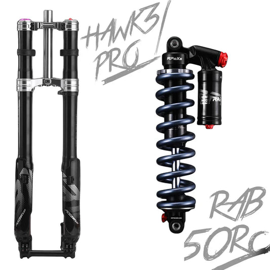 RFLOXA Hawk31 Pro Fork+RAB50RC Shock
