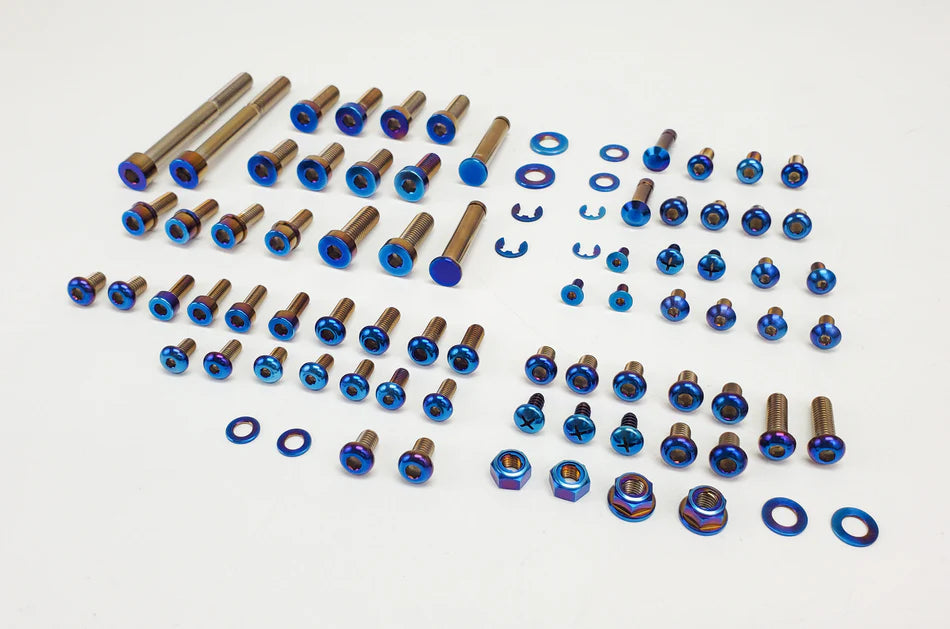 Warp 9 Talaria Sting Titanium Chassis Bolt Kit